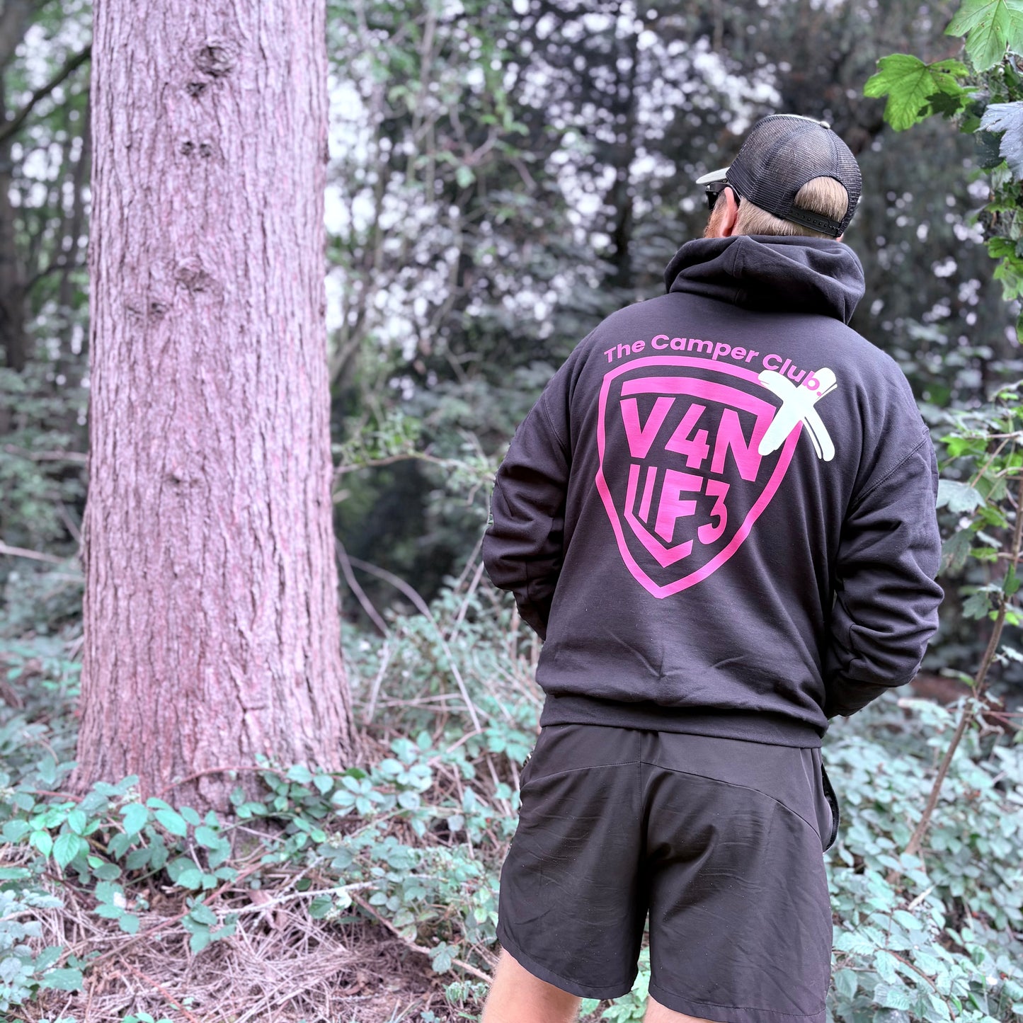 V4NLIF3 X The Camper Club. Hoodie