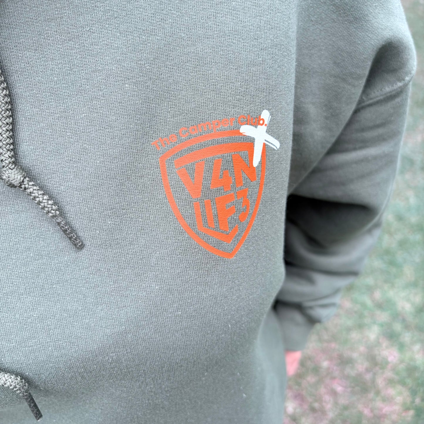 V4NLIF3 X The Camper Club. Hoodie