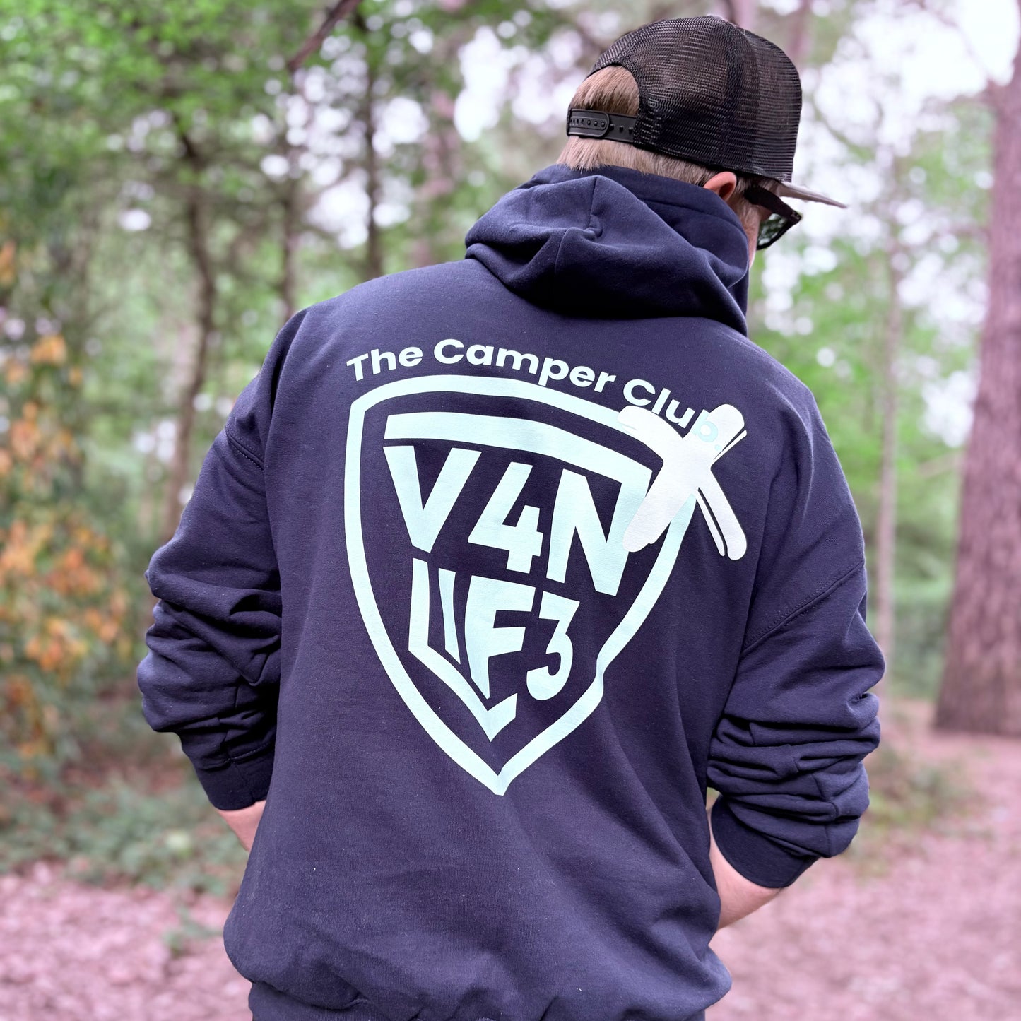 V4NLIF3 X The Camper Club. Hoodie