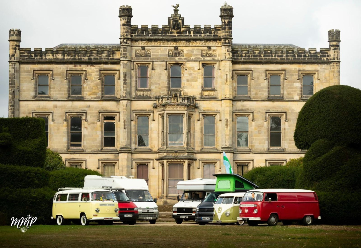 Campers at the Castle