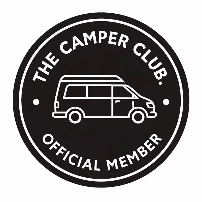 The Camper Club. Official Member Decal