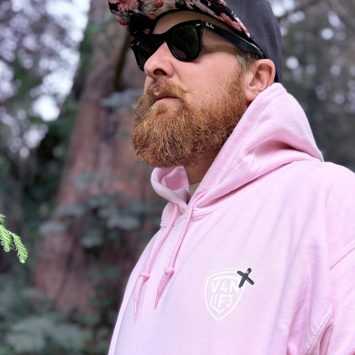 V4NLIF3 X The Camper Club. Hoodie
