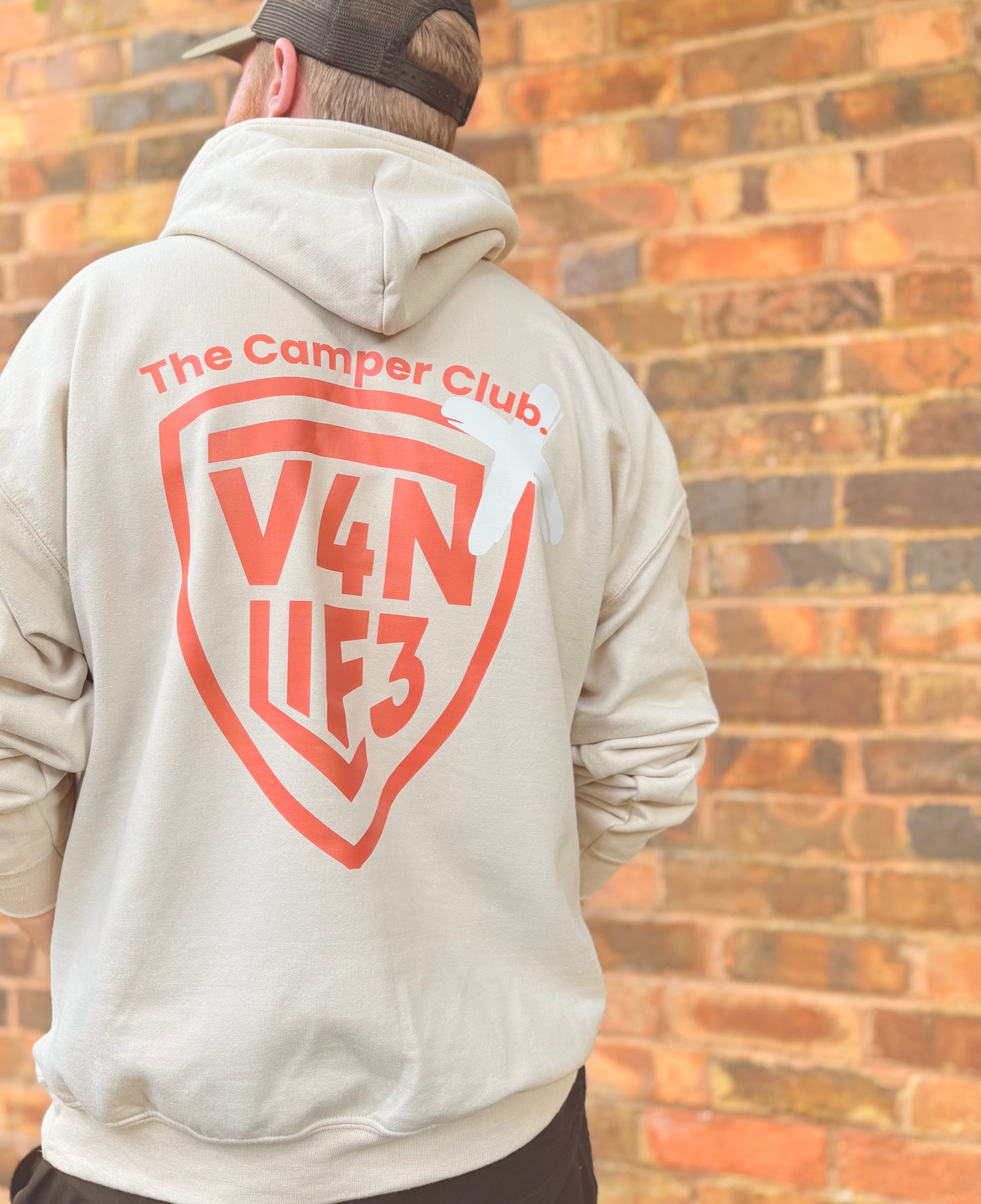 V4NLIF3 X The Camper Club. Hoodie