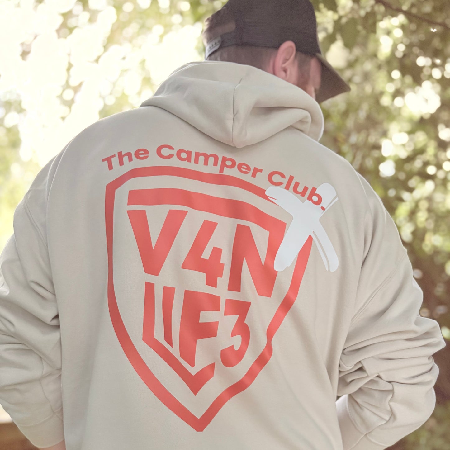 V4NLIF3 X The Camper Club. Hoodie