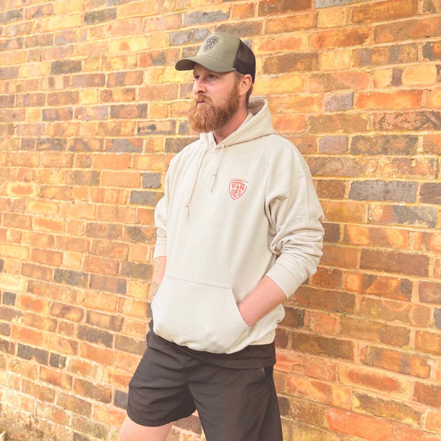 V4NLIF3 X The Camper Club. Hoodie