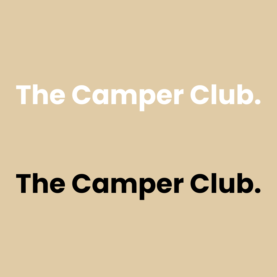 The Camper Club. Official Sticker