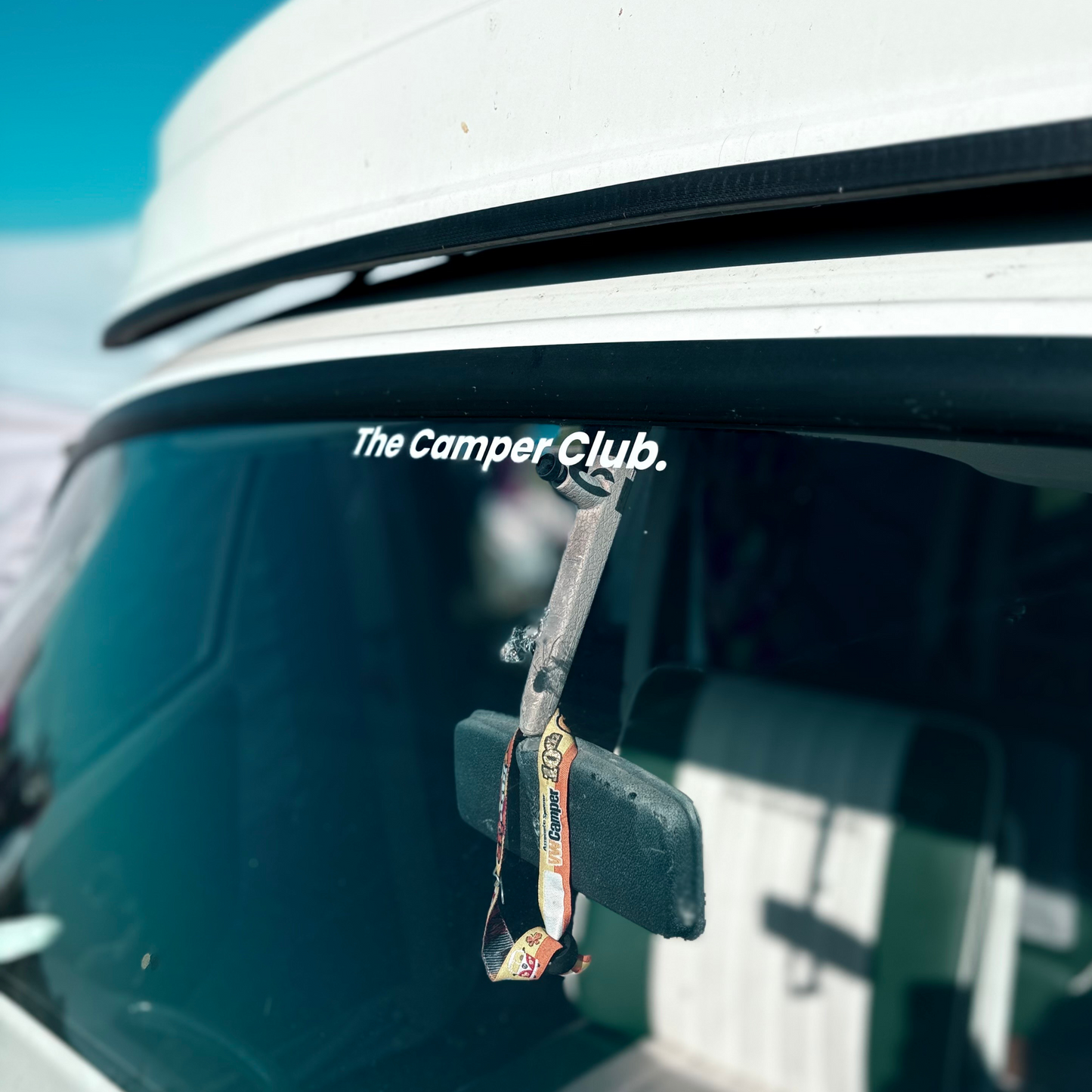The Camper Club. Official Sticker