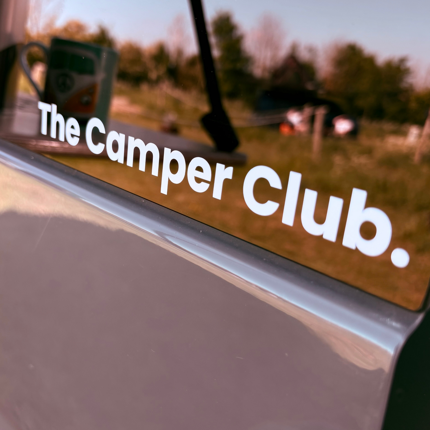 The Camper Club. Official Sticker