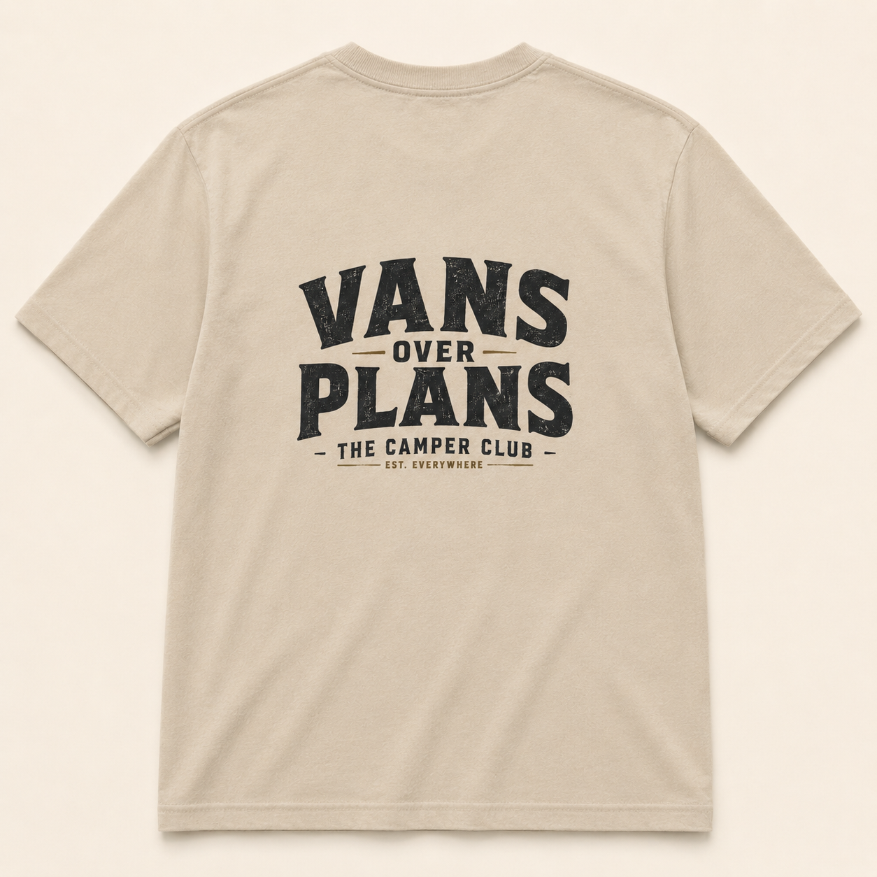 Vans Over Plan Tshirt Sand