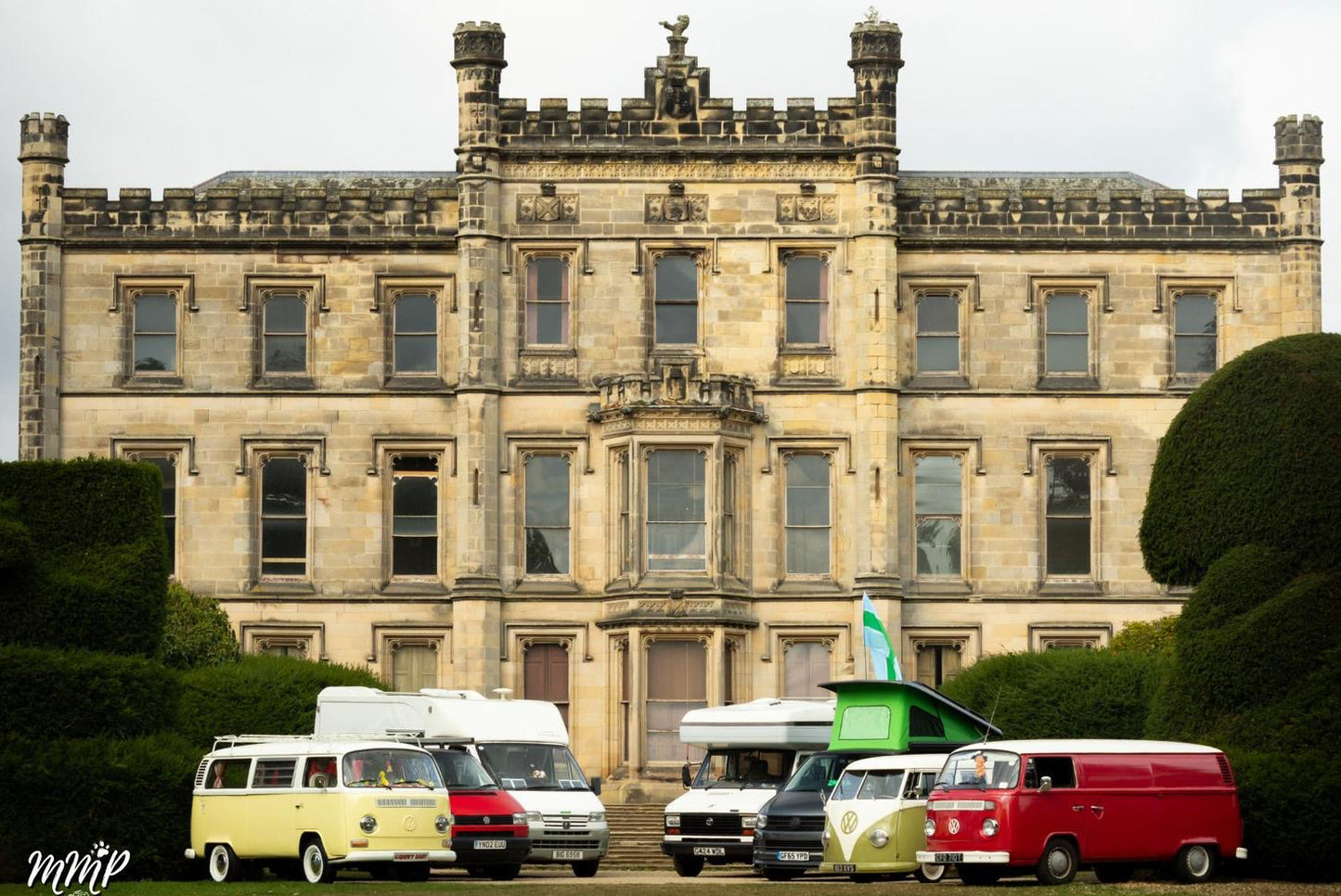 Campers at the Castle