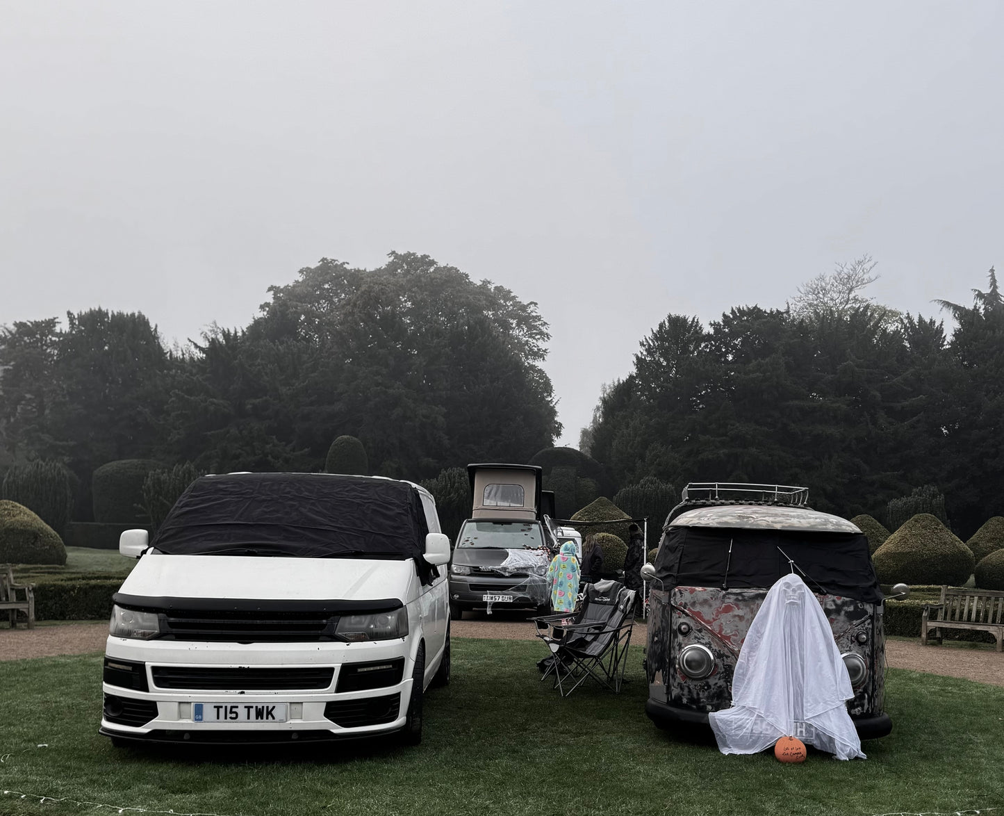 Creepy Campers at the Castle.