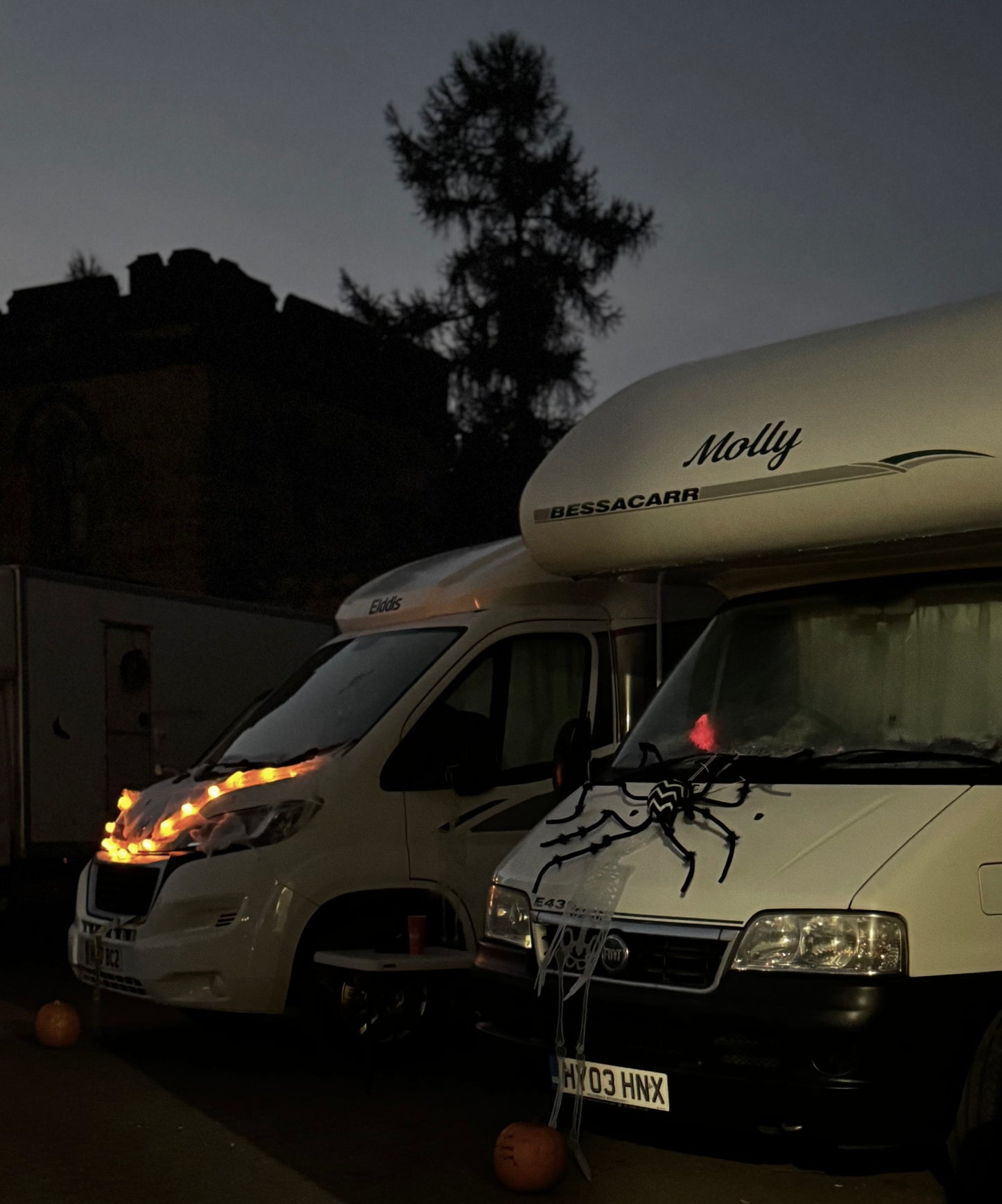 Creepy Campers at the Castle.