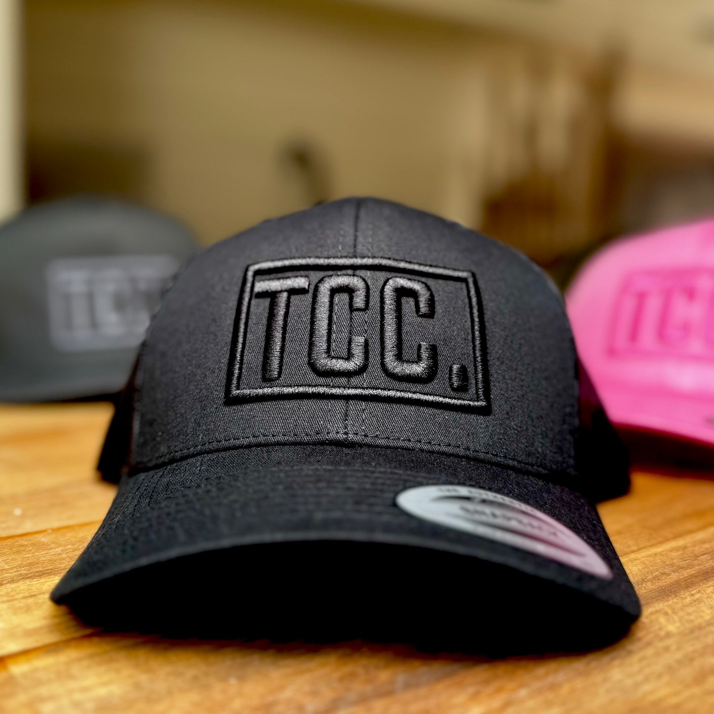 Black Trucker Cap – TCC.