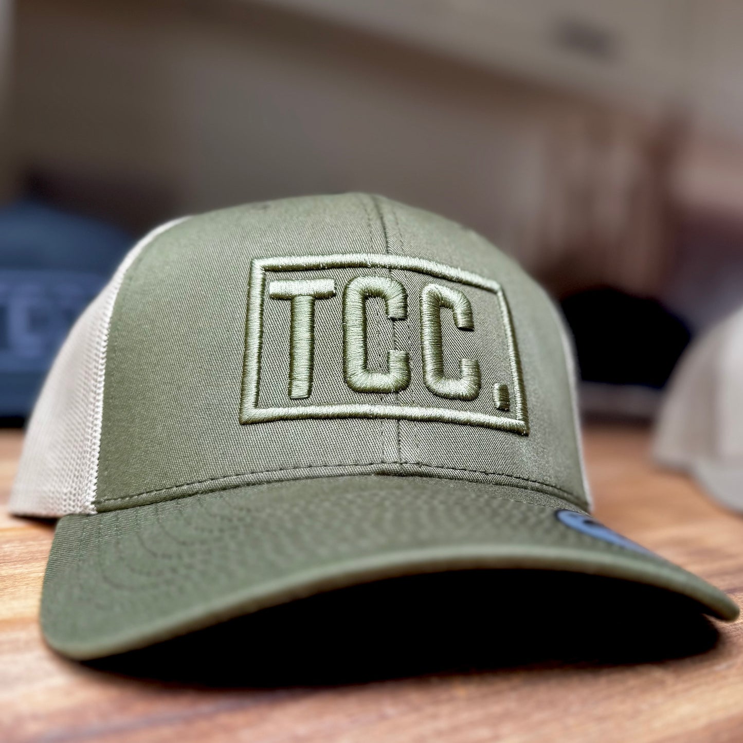 Khaki Trucker Cap – TCC.
