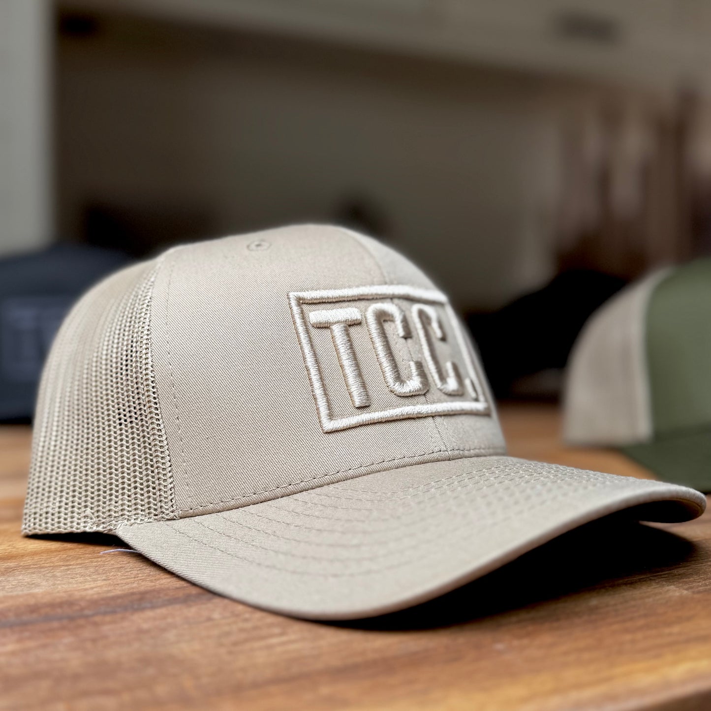 Beige Trucker Cap – TCC.