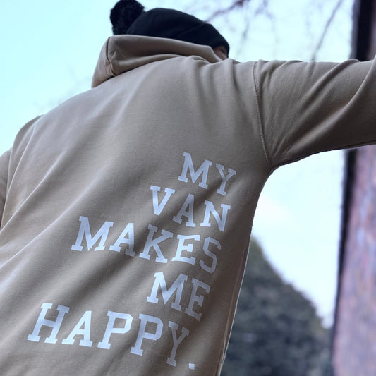 My Van Makes Me Happy Hoodie – Official Camper Club Merchandise