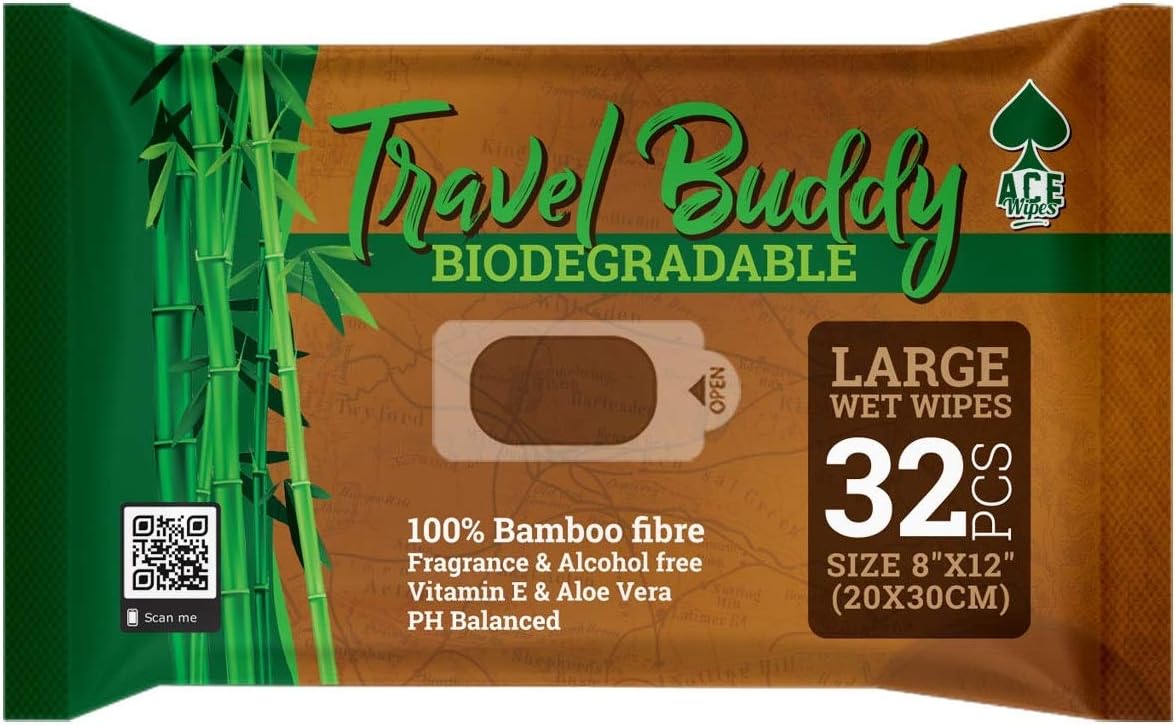 Large Body Wet Wipes