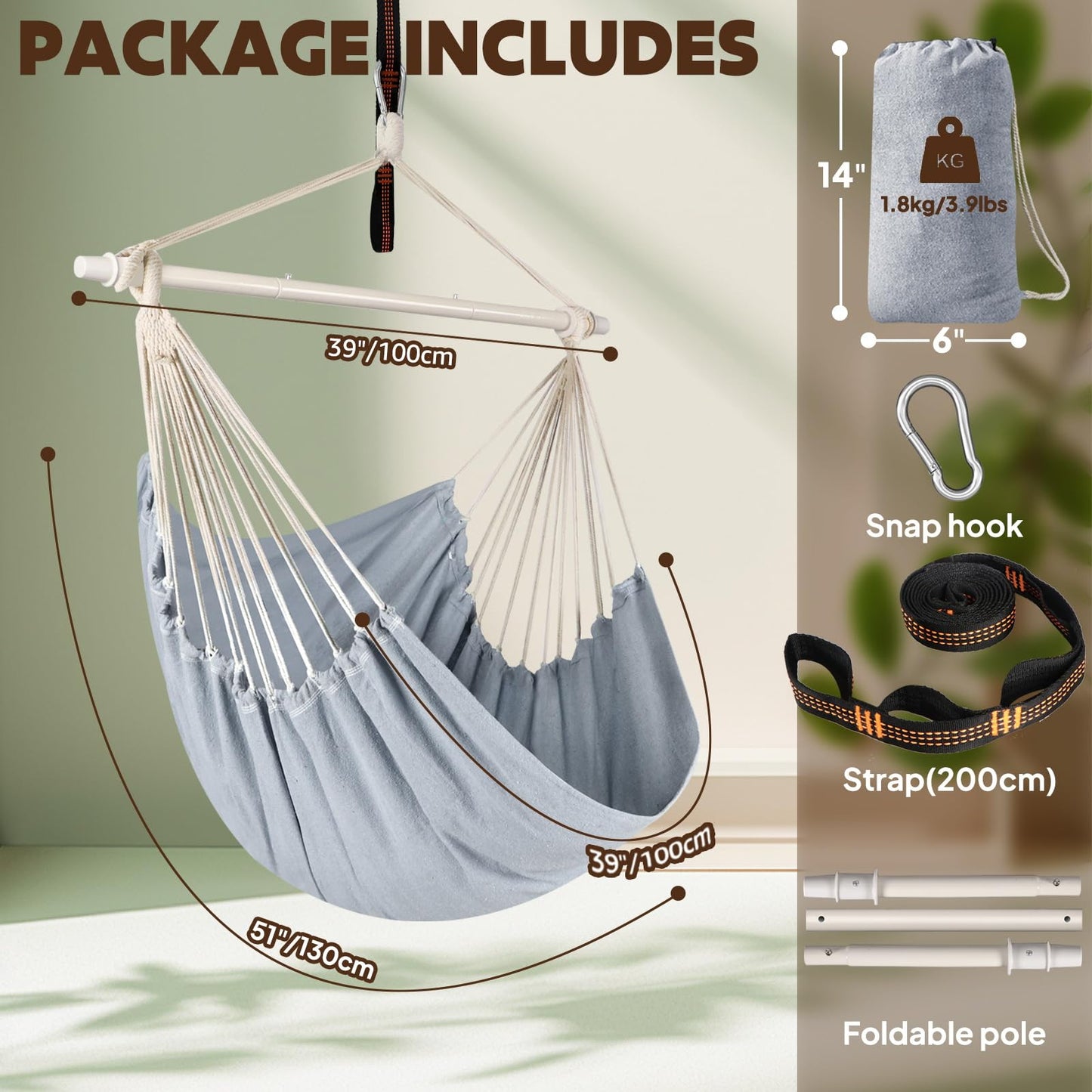 Hammock Chair Swing