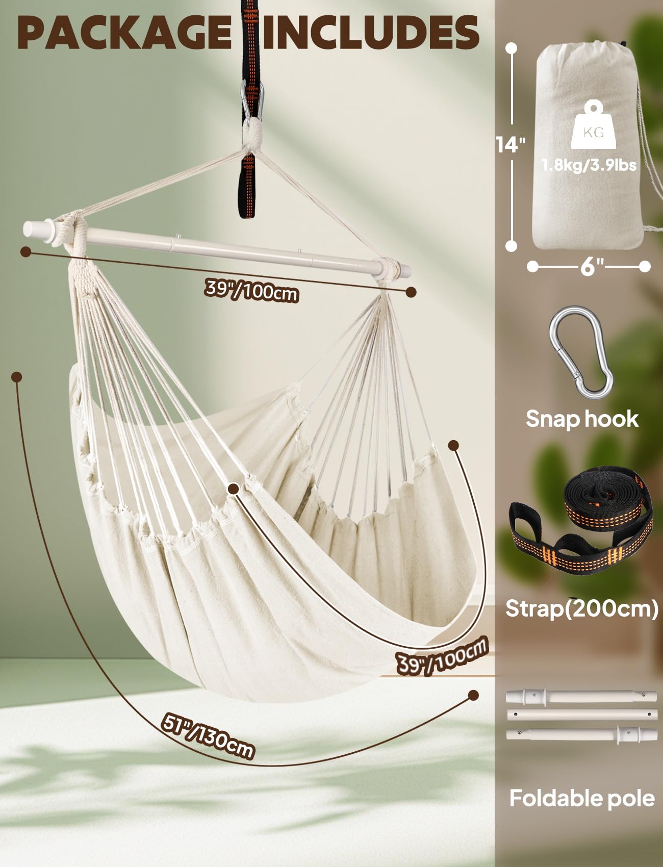 Hammock Chair Swing