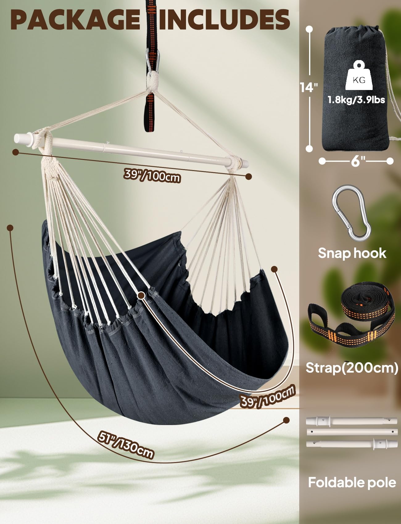 Hammock Chair Swing
