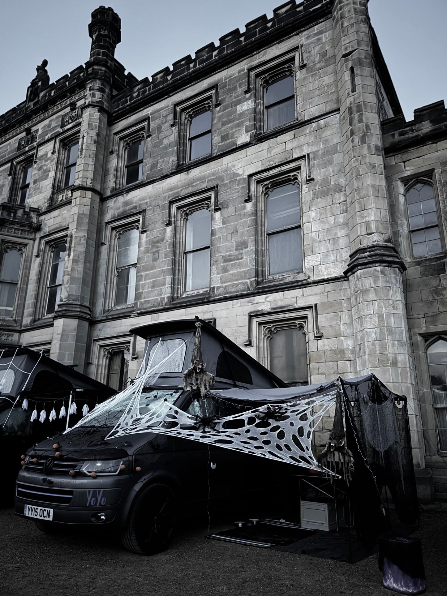 Creepy Campers at the Castle.