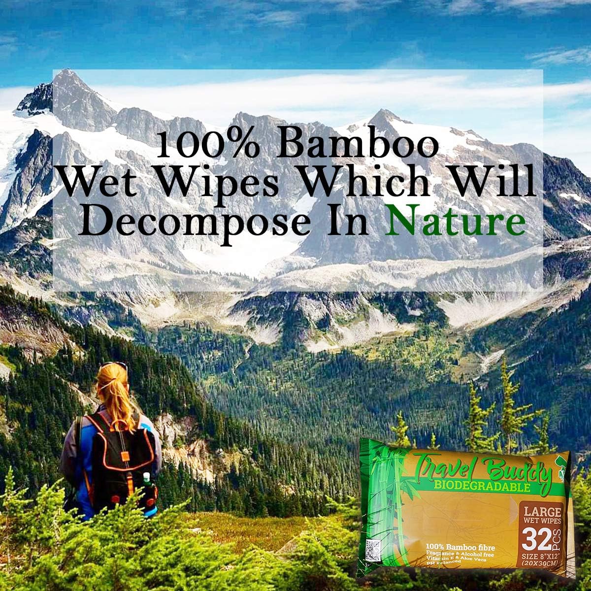 Large Body Wet Wipes