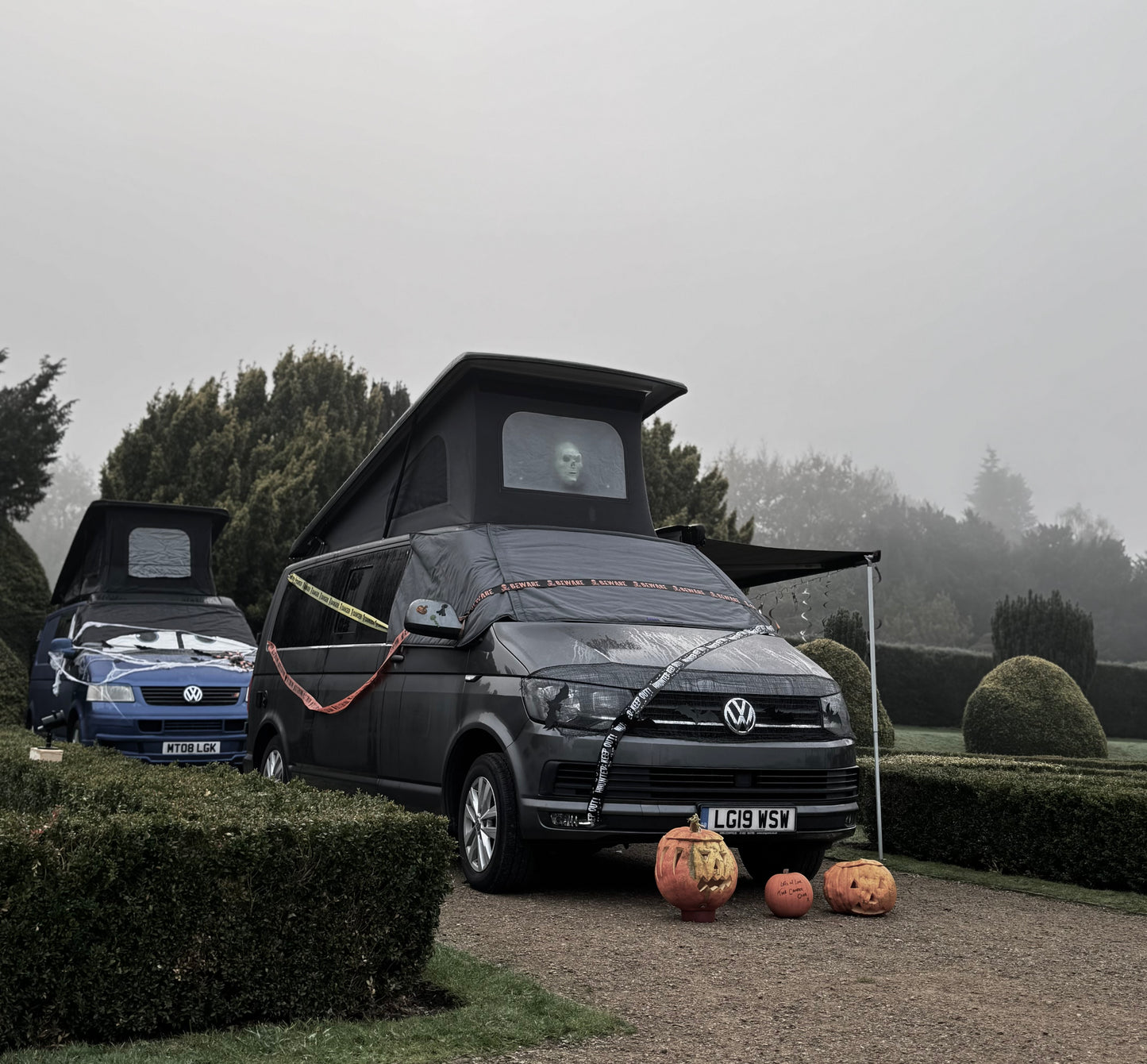 Creepy Campers at the Castle.