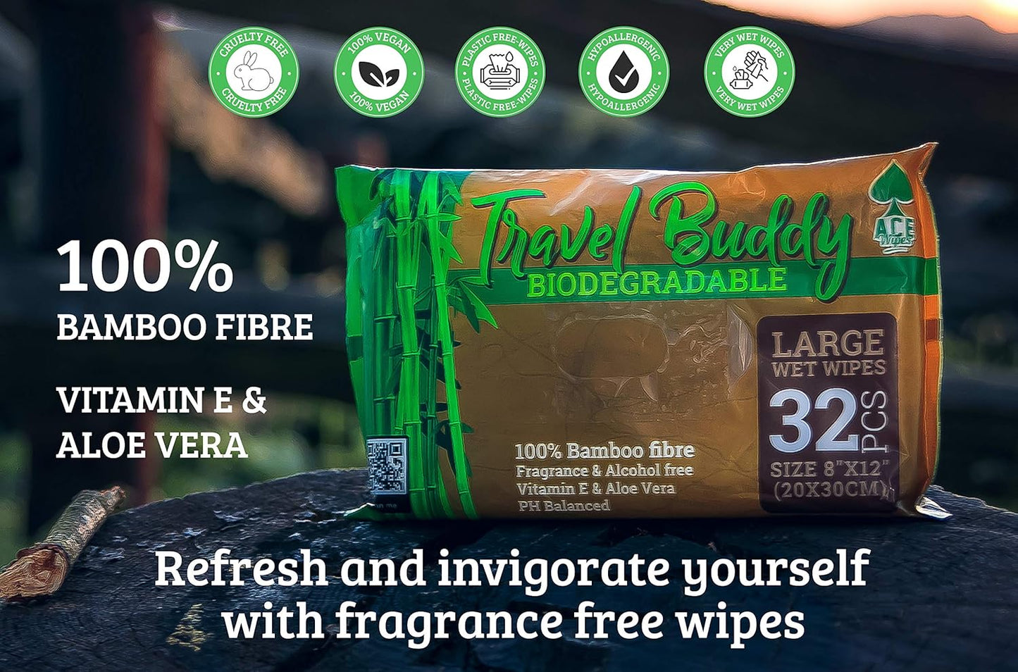Large Body Wet Wipes