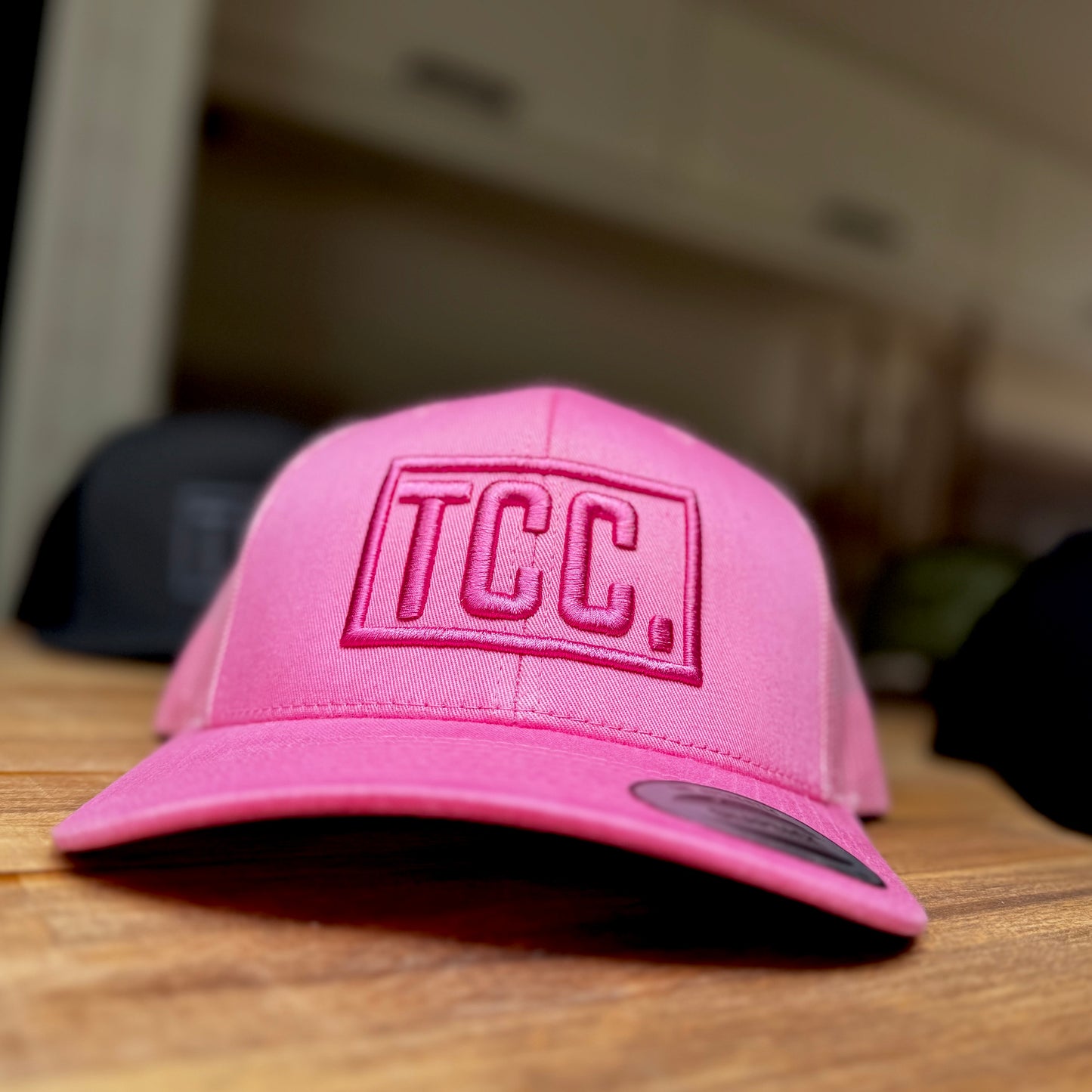Pink Trucker Cap – TCC.