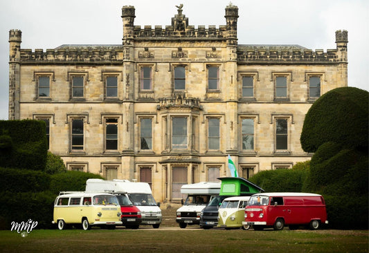 Campers at the Castle