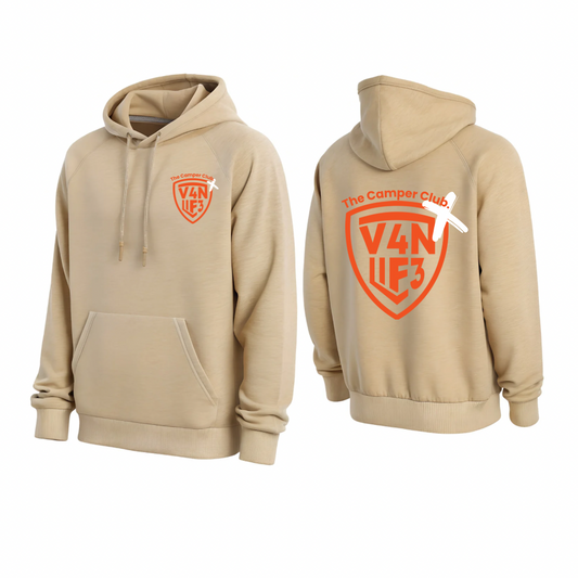 V4NLIF3 X The Camper Club. Hoodie