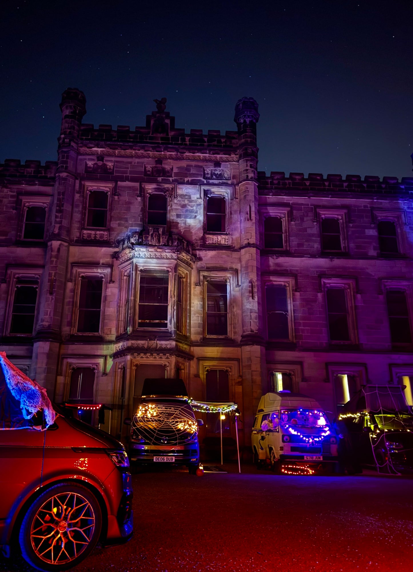 Creepy Campers at the Castle.