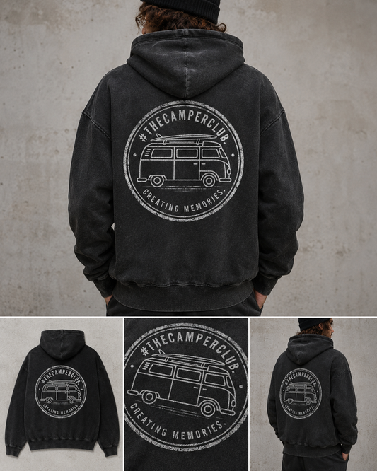Creating Memories Hoodie Washed Black