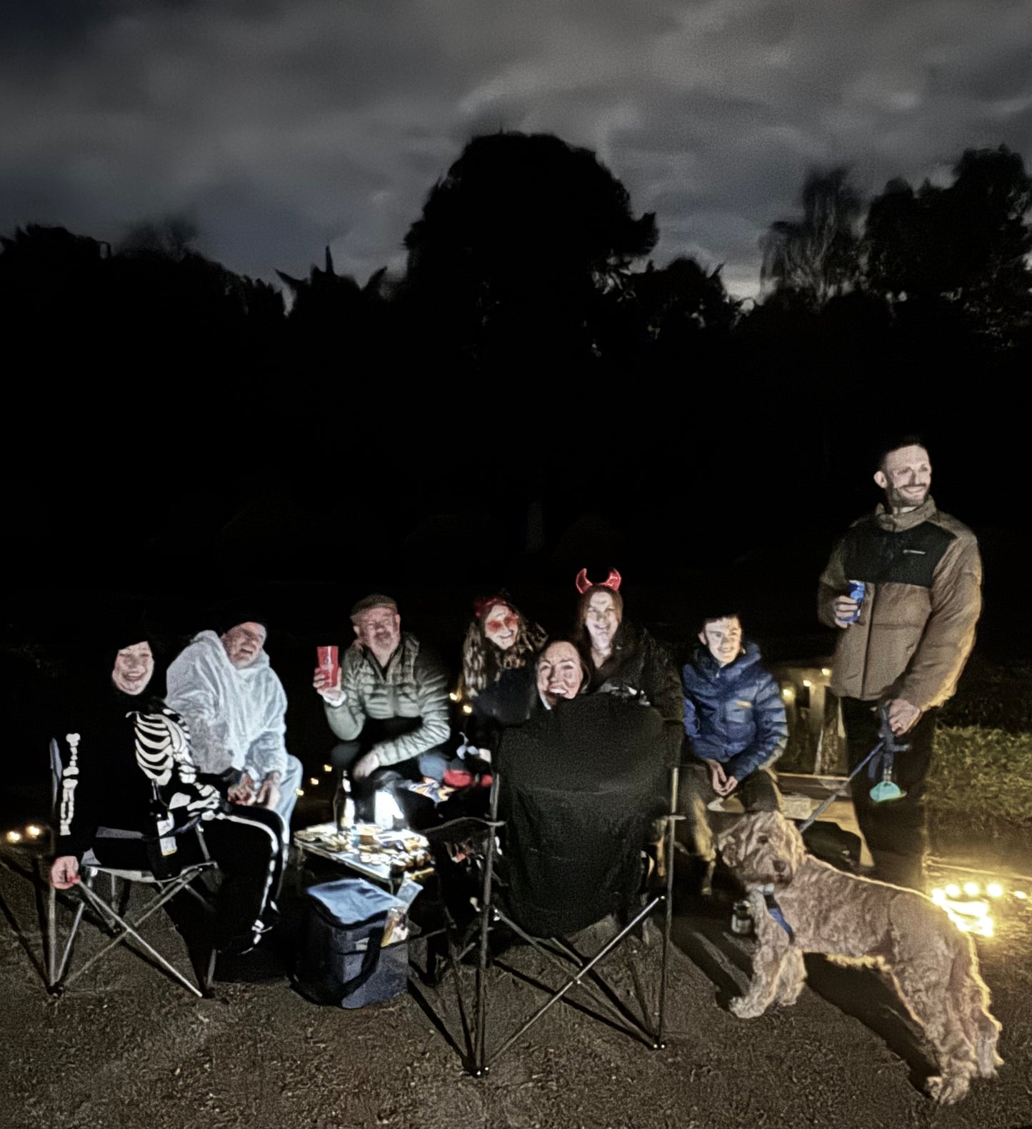 Creepy Campers at the Castle.