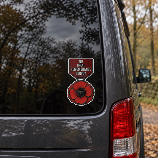 The Great Remembrance Convoy Decal
