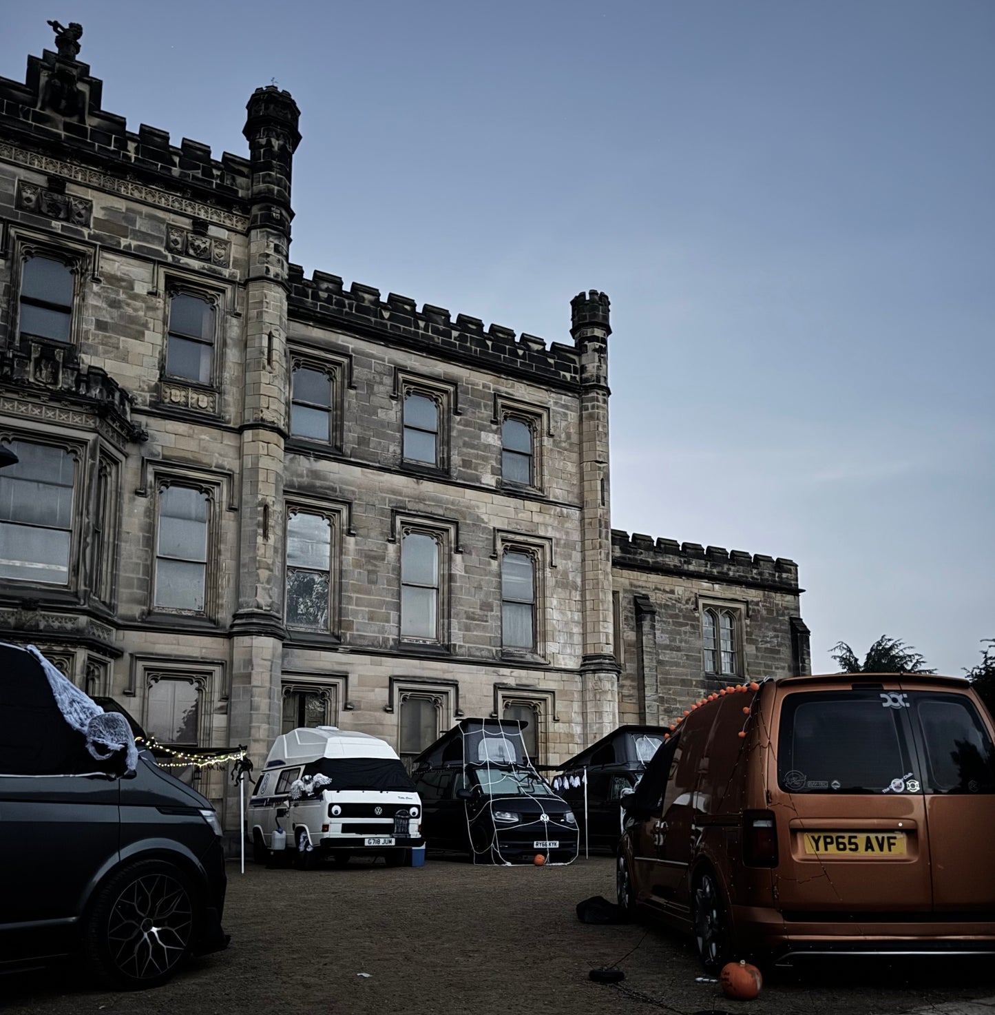 Creepy Campers at the Castle.
