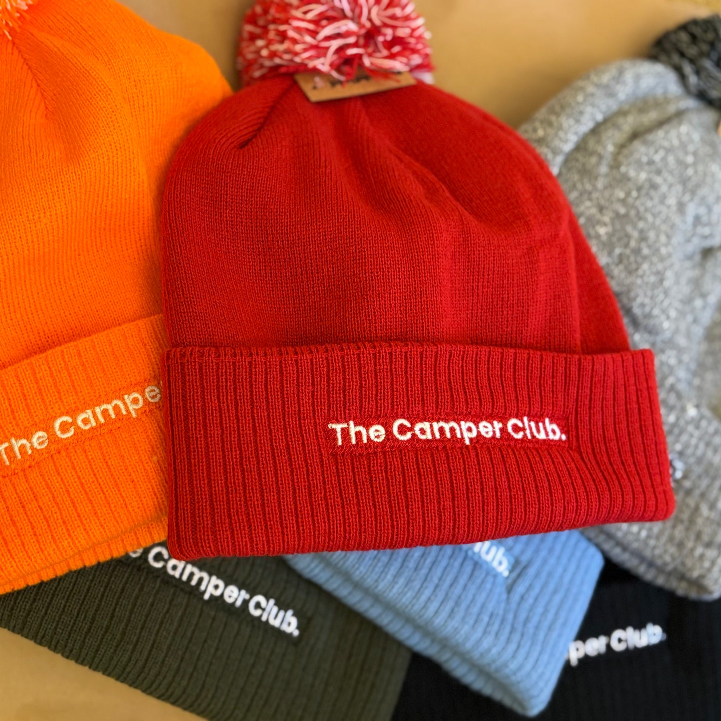The Camper Club. Pom-Pom Beanie — Official Merch